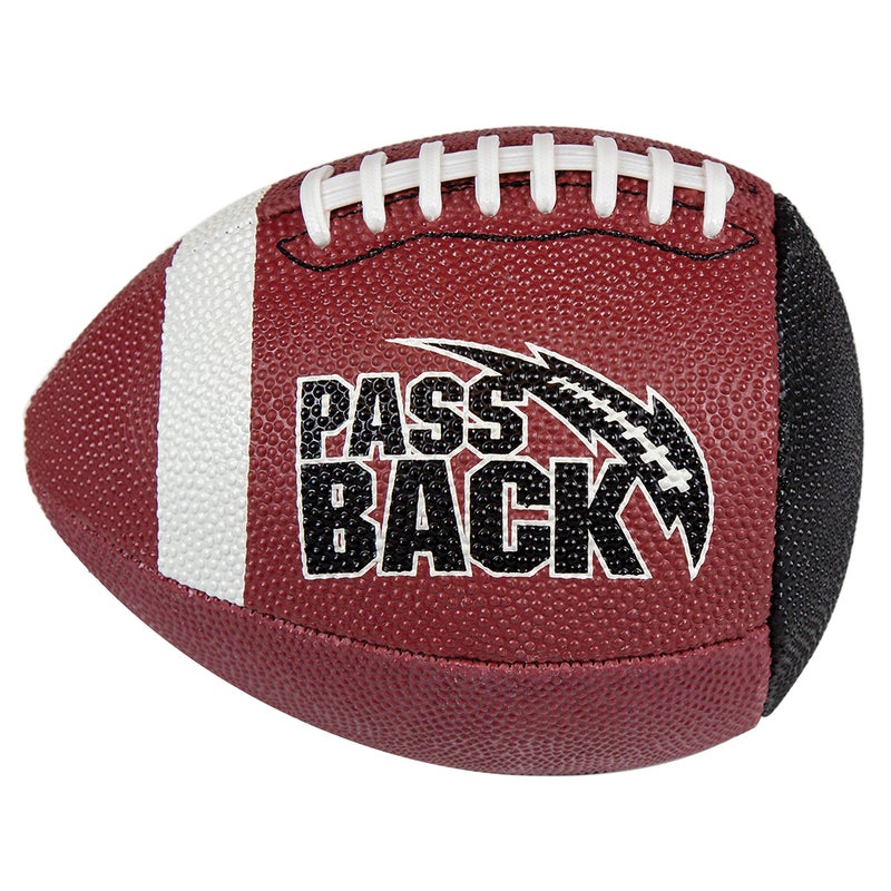 Passback Junior Rubber Football, Ages 9-13, Youth Training Football, (Ships Deflated) - Image 1
